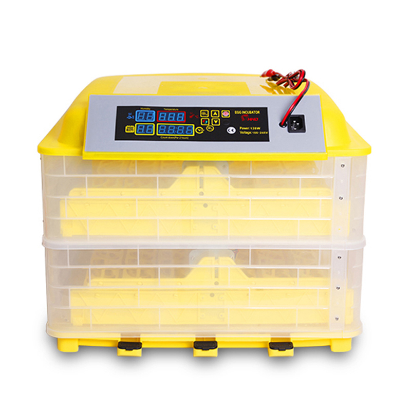 Poultry Incubator - Volledig Automatische Kippeiebroedmachine 112 Eieren 12V