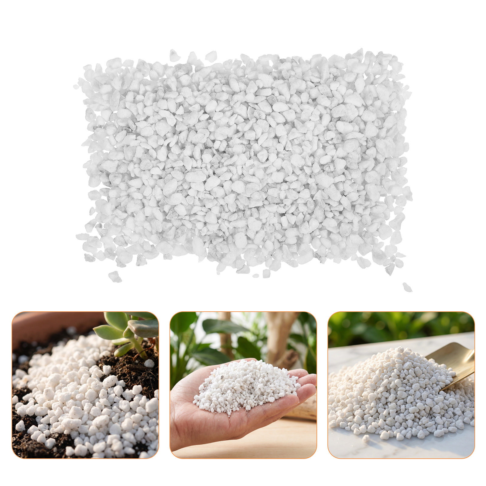 Horticulture Soil Perlite - Perliet voor tuinbouw, geschikt voor binnenplanten,